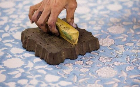 Block Printing process